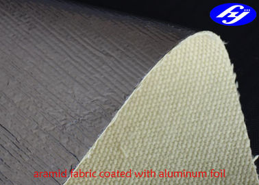 Acid / Alkali Resistance Aramid Fiber Fabric Aluminum Foil Coated Fiberglass