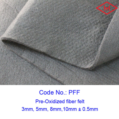 Industrial Pre-Oxidized Fiber Felt Rolls High Temperature Resistant