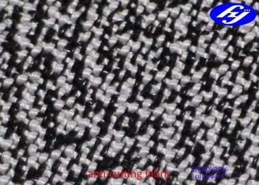 High Tensile Puncture Resistant Fabric Plain Weaving PE Composite Yarn With Cut Level 4