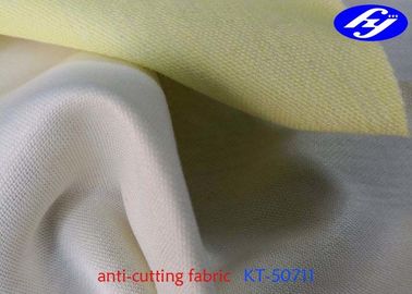 Kevlar / Cooling Yarn Cut Resistant Fabric Knitted For Motocycle Jacket Interlining