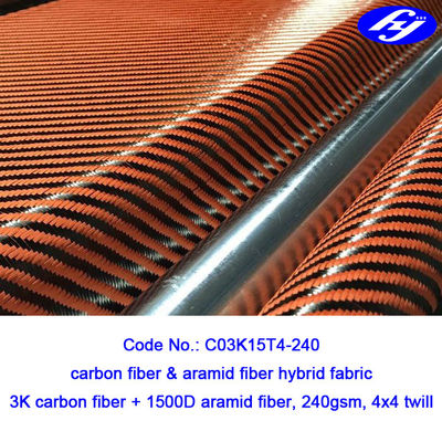 Smooth 4x4 Twill Carbon Fiber / 3K Red Carbon Fiber Cloth With Corrosion Resistance