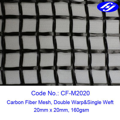 20MM X 20MM Carbon Fiber Mesh Fabric Sustainable Concrete For Structure Reinforcement